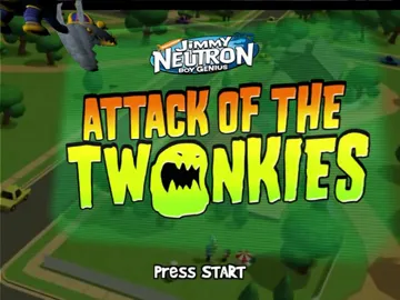 Nickelodeon Jimmy Neutron - Boy Genius - Attack of the Twonkies screen shot title